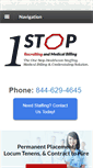 Mobile Screenshot of 1stoprecruiting.com